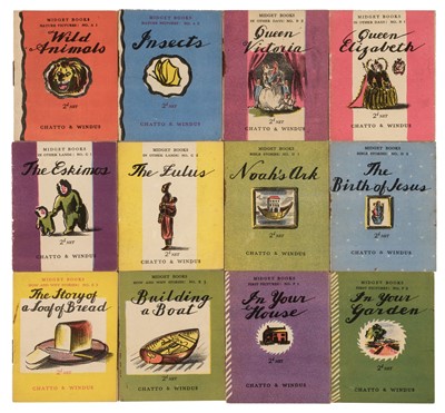 Lot 459 - Ritchie (Trekkie). A collection of 13 Midget Books, London: Chatto & Windus, 1940s