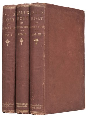 Lot 362 - Eliot (George). Felix Holt, The Radical, 3 volumes, 1st edition, 1866