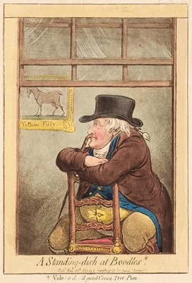 Lot 103 - Gillray (James). A Standing-dish at Boodles, London: H. Humphreys, May 28th, 1800