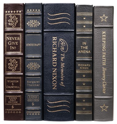 Lot 559 - Churchill (Winston S.) Never Give In!, Easton Press, 2003