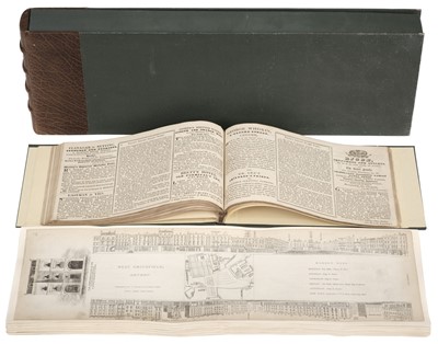 Lot 185 - London. Tallis (J. publisher). Fifty-three panoramic decorative Street Maps [1838 - 40]