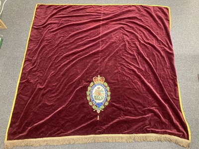 Lot 93 - Order of the Garter. A Queen Elizabeth II ceremonial banner