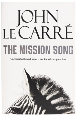 Lot 661 - Le Carre (John). The Mission Song, uncorrected proof, 2006