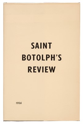 Lot 628 - Hughes (Ted, contributor). Saint Botolph's Review, 1st edition, Cambridge: David Ross, 1956