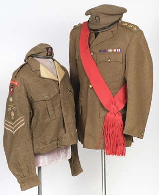 Lot 72 - Grenadier Guards. A 1949 Pattern Battledress Blouse and other uniforms