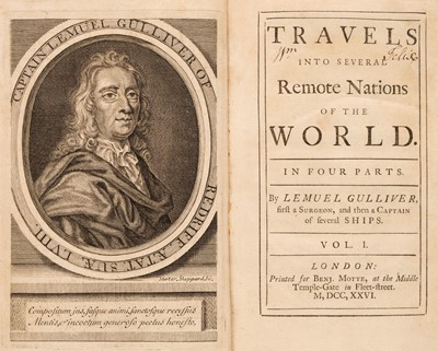 Lot 304 - Swift (Jonathan). Travels into Several Remote Nations of the World, vol. 1 only (of 2), 1726