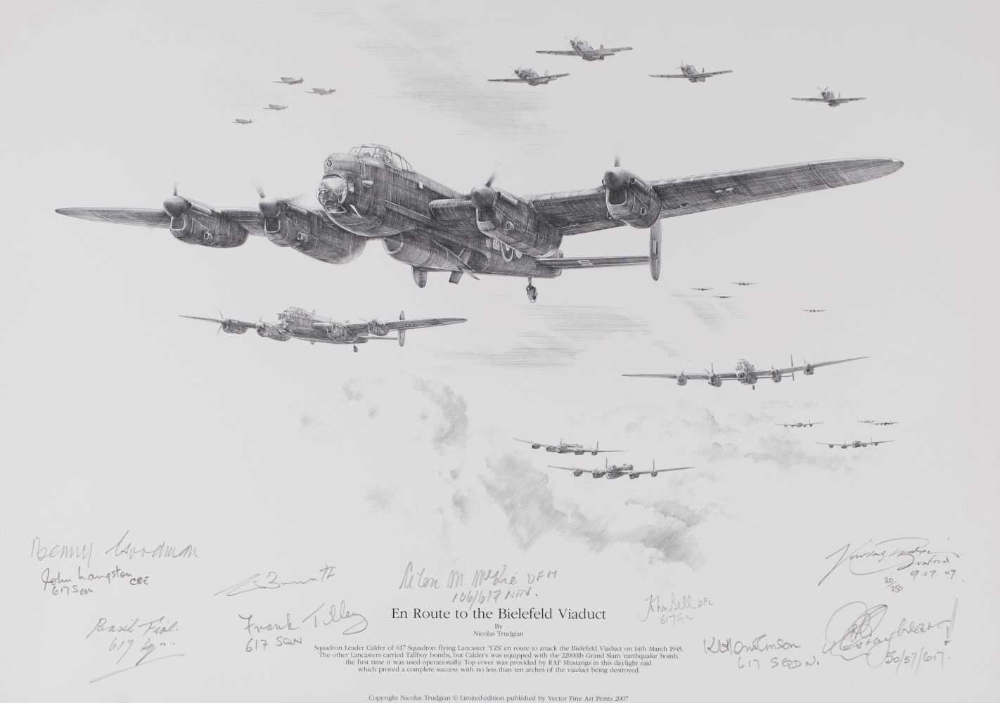 Lot 270 - Trudgian (Nicolas). Low Level Strike and other signed prints