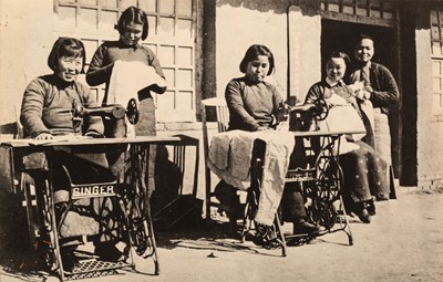 Lot 18 - China. A series of 14 photographs of Communist life during the Chinese civil war, c. 1930-40