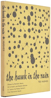 Lot 625 - Hughes (Ted). The Hawk in the Rain, 1st US edition, signed by the author, 1957