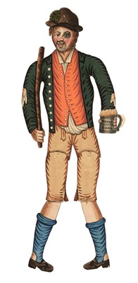 Lot 357 - Paper Doll. Paddy Cary articulated figure, Dublin & London: J. Colles, circa 1820s/30s