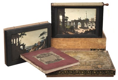 Lot 364 - Clark (John). The Portable Diorama, [1826], with The Amateur's Assistant, 1826