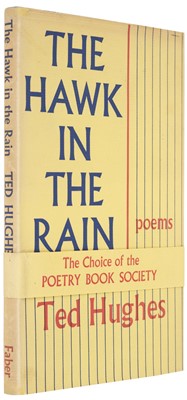 Lot 624 - Hughes (Ted). The Hawk in the Rain, 1st edition, London: Faber and Faber, 1957