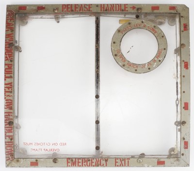 Lot 351 - De Havilland Mosquito. A WWII escape hatch from a Mosquito