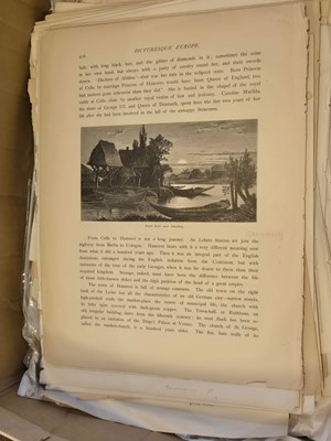 Lot 73 - Topographical Views. A collection of approximately 1000 prints, mostly 19th and 20th-century