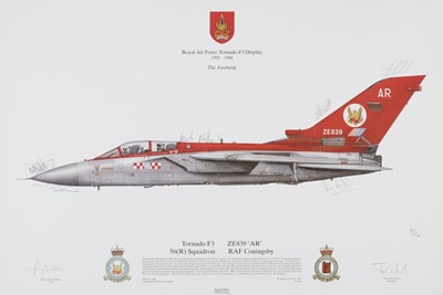 Lot 219 - Aircraft Prints. An impressive collection of 90 ‘Squadron Prints’