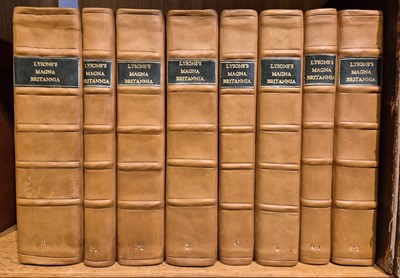 Lot 329 - Lysons (Daniel & Samuel). Magna Britannia, 6 vols. in 8, 1806-22