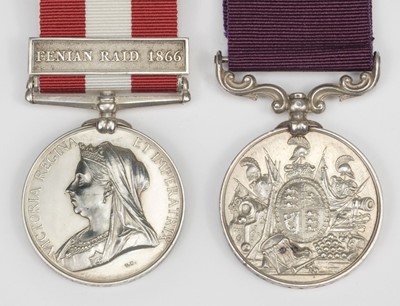 Lot 195 - Pair: Colour Sergeant H. Ayres, Royal Fusiliers