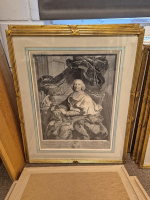 Lot 77 - Rigaud (Hyacinthe). Ten Portraits, published Paris: 1689-1737