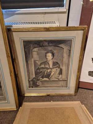 Lot 77 - Rigaud (Hyacinthe). Ten Portraits, published Paris: 1689-1737