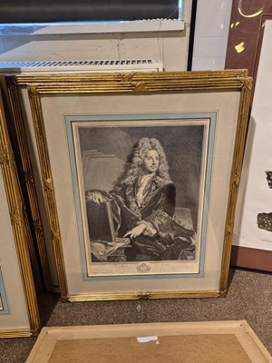 Lot 77 - Rigaud (Hyacinthe). Ten Portraits, published Paris: 1689-1737