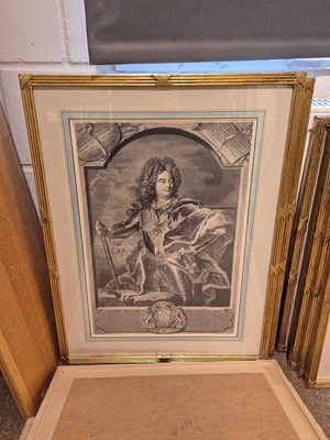 Lot 77 - Rigaud (Hyacinthe). Ten Portraits, published Paris: 1689-1737