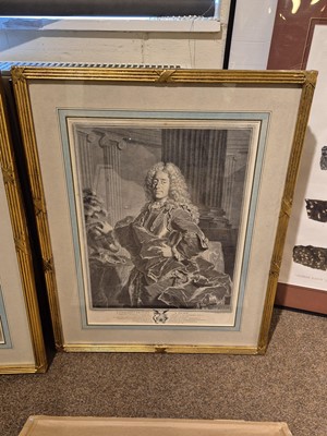 Lot 77 - Rigaud (Hyacinthe). Ten Portraits, published Paris: 1689-1737