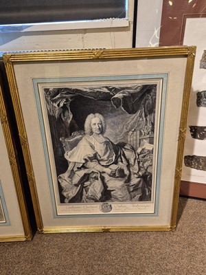 Lot 77 - Rigaud (Hyacinthe). Ten Portraits, published Paris: 1689-1737