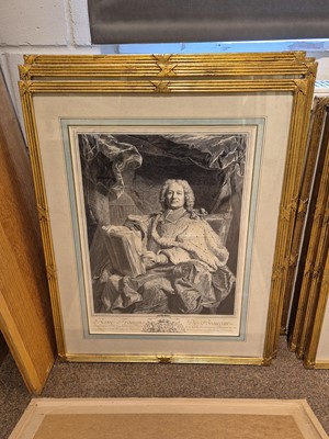 Lot 77 - Rigaud (Hyacinthe). Ten Portraits, published Paris: 1689-1737