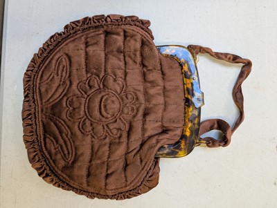 Lot 413 - Bag. A metalwork Regency reticule, circa 1810, & others