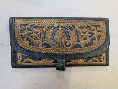 Lot 413 - Bag. A metalwork Regency reticule, circa 1810, & others