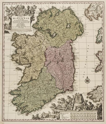 Lot 177 - Ireland. Seutter (G. M.), Regnum Hiberniae..., published Augsburg: [1742]