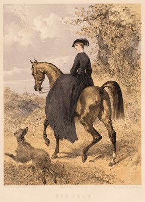 Lot 358 - Clarke (J. Stirling). The Habit & The Horse; A Treatise on Female Equitation, 1860