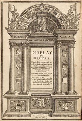 Lot 271 - Guillim (John). A Display of Heraldrie, 1st edition, 1611