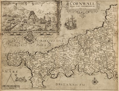 Lot 269 - Camden (William). Britain, or a Chorographicall Description of the Most Flourishing Kingdomes, 1610