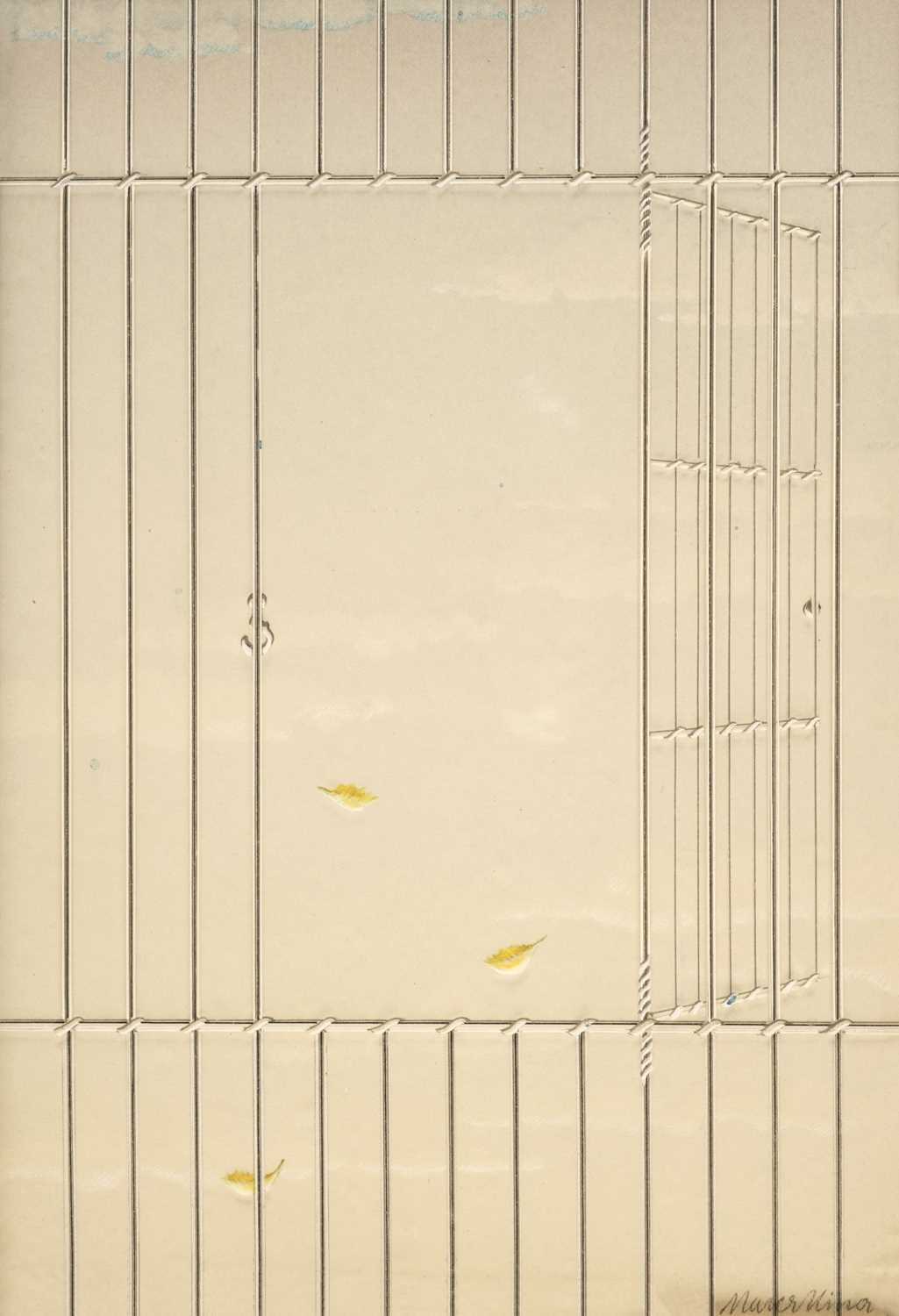 Lot 516 - Marcellino (Fred, 1939-2001). Birdy, by William Wharton, dust jacket illustration, c. 1979