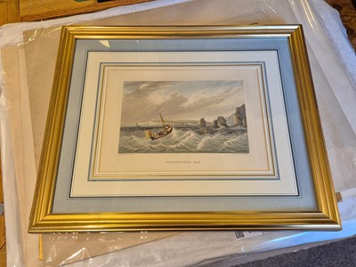 Lot 45 - Isle of Wight. Roberts (Percy), Nine Views, circa 1846