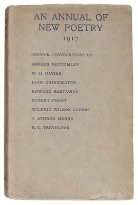 Lot 731 - Thomas (Edward). An Annual of New Poetry 1917