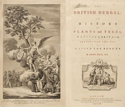 Lot 312 - Hill (John). The British Herbal: An History of Plants and Trees, Natives of Britain, 1756