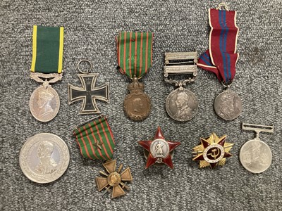 Lot 197 - Prussia. Iron Cross, 2nd Class and other medals