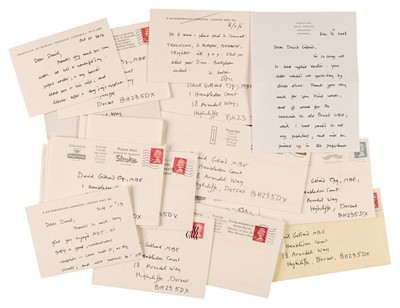 Lot 665 - Le Carre (John, 1931-2020). 16 autograph letters and cards, 2008-2020