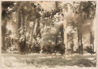 Lot 299 - Ackroyd (Norman, 1938-2024). Burnham Beeches, 1985