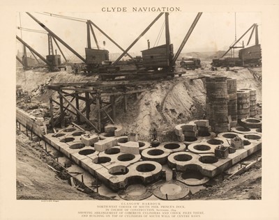 Lot 4 - Annan & Sons. Photographs of Glasgow Harbour and Docks, [1892-1897]