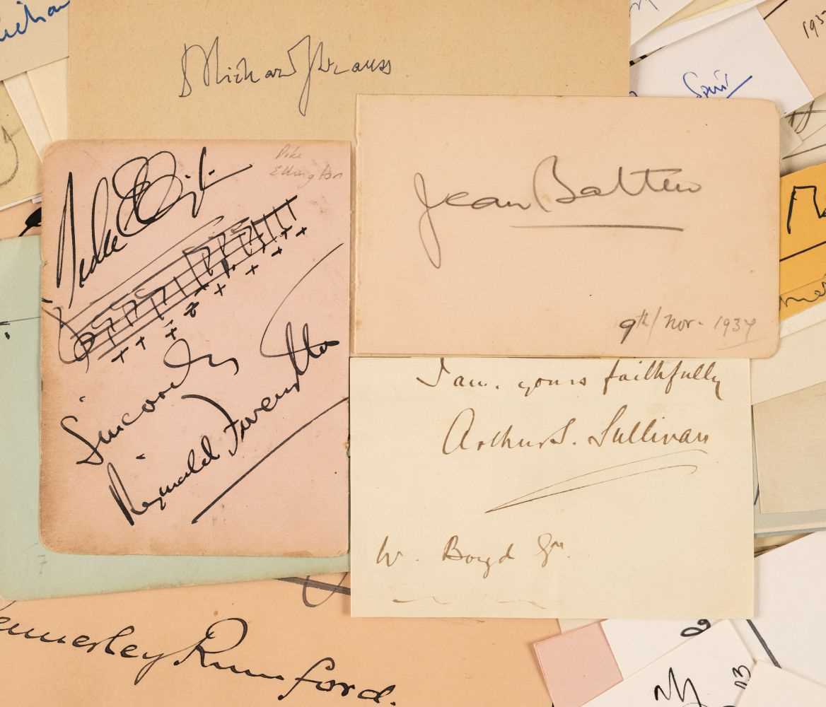 Earliest Signatures Lot 208 - Signatures. An assorted group of approx. 160