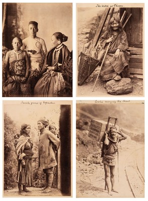 Lot 68 - India. A group of 26 photographs including some by Samuel Bourne, c. 1880s, albumen prints