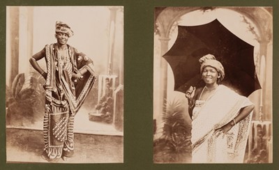 Lot 81 - Madagascar and Zanzibar. A group of 23 gelatin silver print photographs, c. 1890-1900