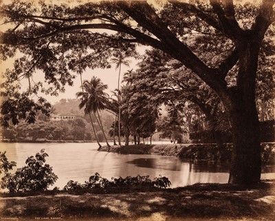 Lot 12 - Ceylon. A collection of 15 albumen print photographs of Ceylon, c. 1880s