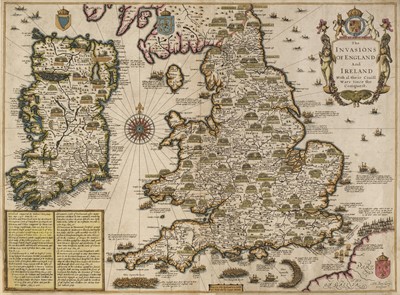 Lot 212 - Speed (John), The Invasions of England and Ireland with al their Civill Wars, circa 1676