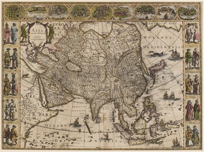 Lot 148 - Asia. Blaeu (Willem), Asia Noviter Delineata, published Amsterdam, circa 1640