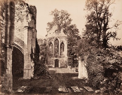 Lot 109 - Wales. An album containing 37 mounted photographs of Wales and Monmouthshire c. 1865