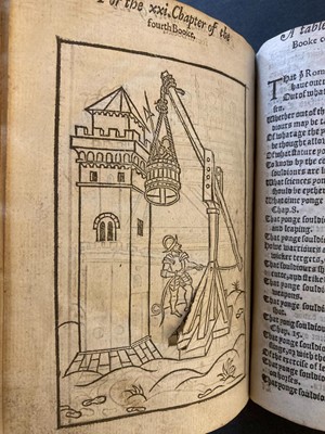 Lot 249 - Vegetius Renatus (Flavius). The Foure bookes of Flavius Vegetius Renatus..., 1572